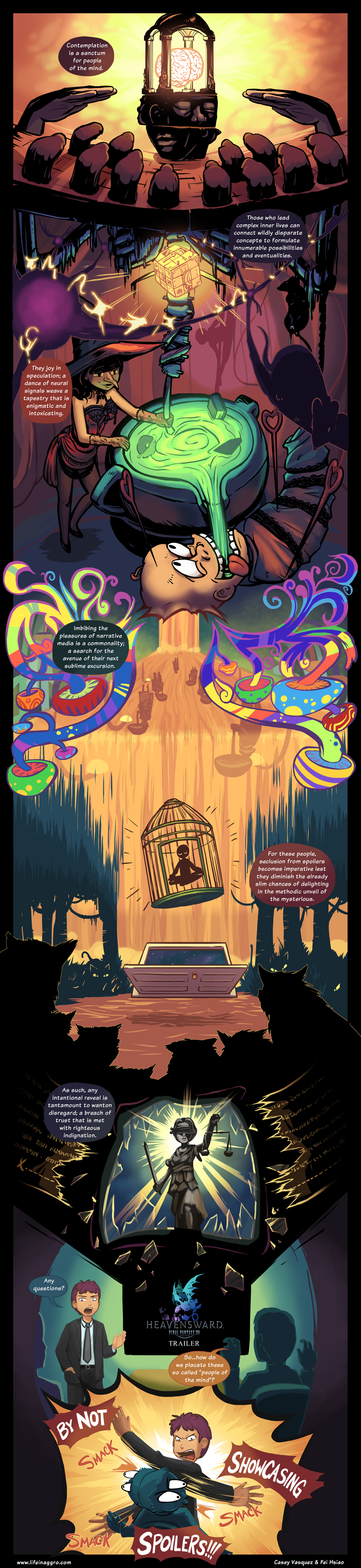 Illustration for article titled Sunday Comics: Dark Spirit Has Invaded